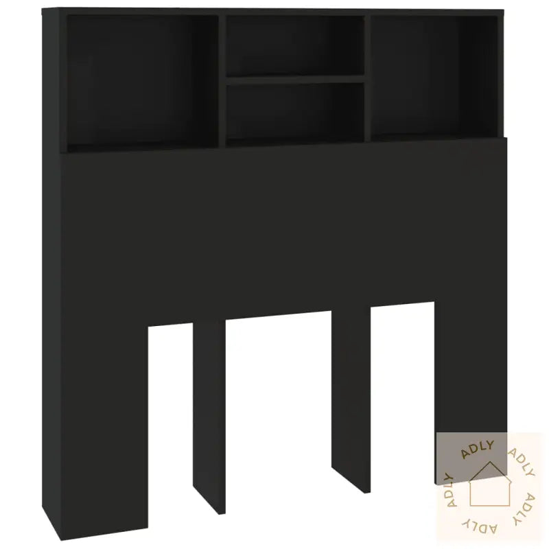 Sengegavlskap Svart 100X19X103,5 Cm