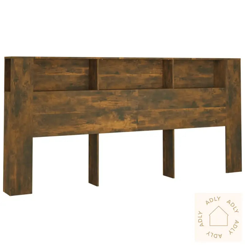 Sengegavlskap Røkt Eik 220X18,5X104,5 Cm