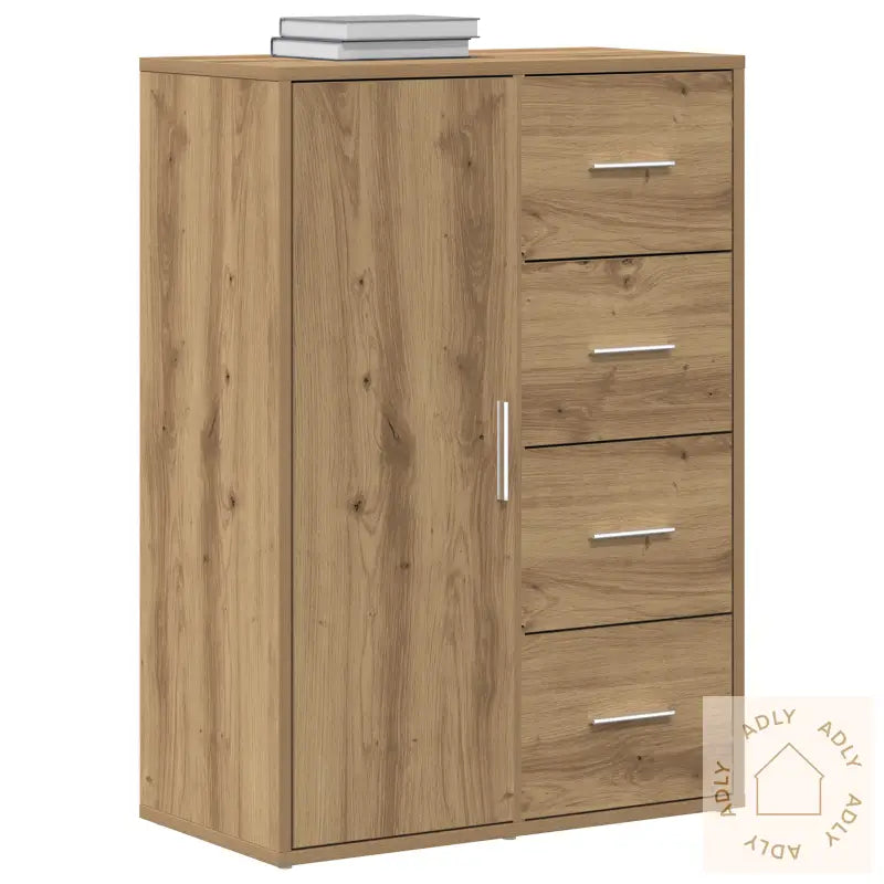 Sideboard Artisan Eik 60X31X84 Cm Konstruert Tre