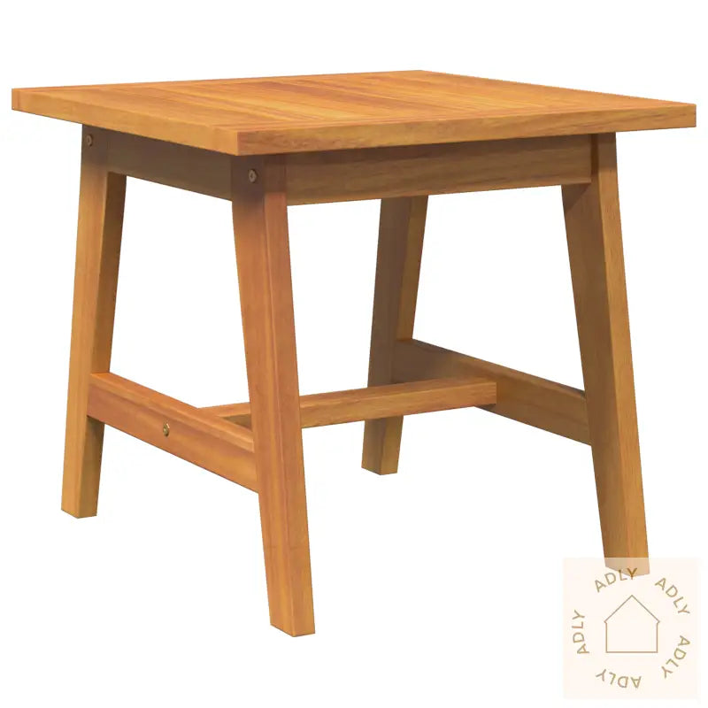 Sidebord 45X45X40 Cm Massivt Tremøbel Akasietre