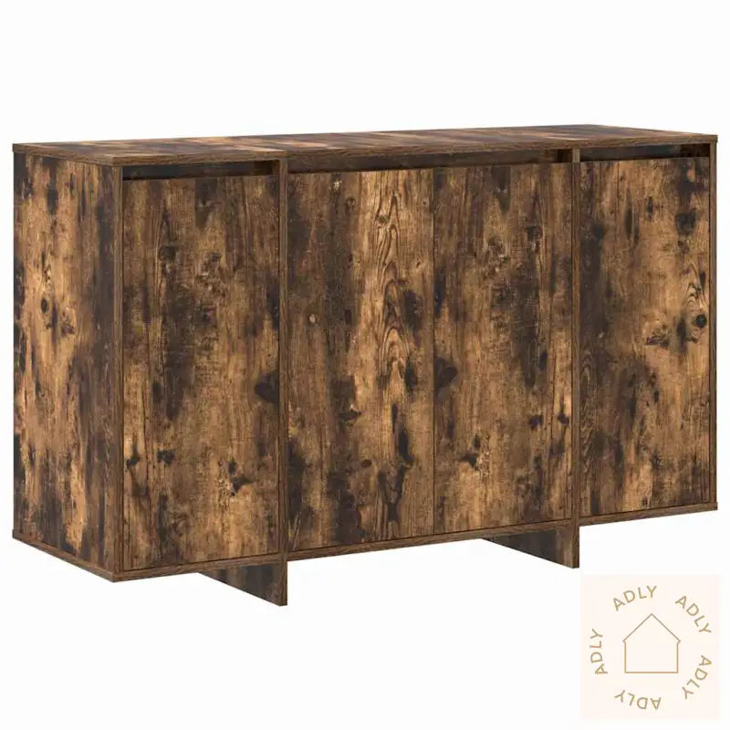 Røkt Eik Sidebord Røkt Eik Konstruert Tre 120 X 41 X 75 Cm