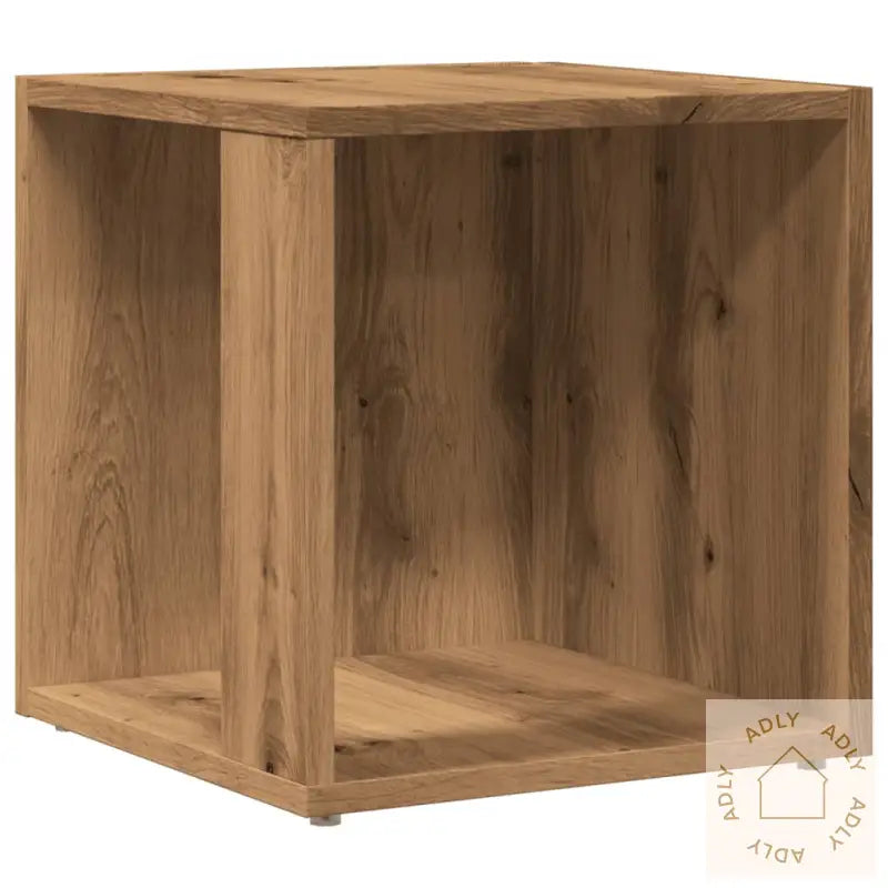 Sidebord Artisan Eik 33X33X34 Cm Konstruert Tre