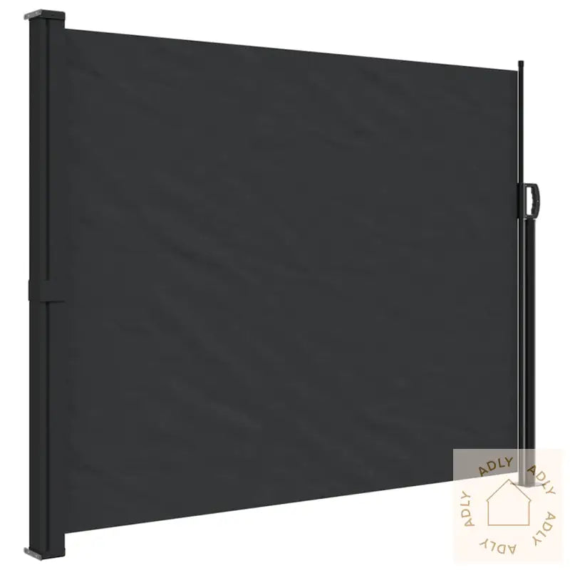 Uttrekkbar Sidemarkise Svart 160X300 Cm