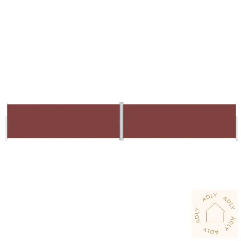 Uttrekkbar Sidemarkise 200X1200 Cm Brun