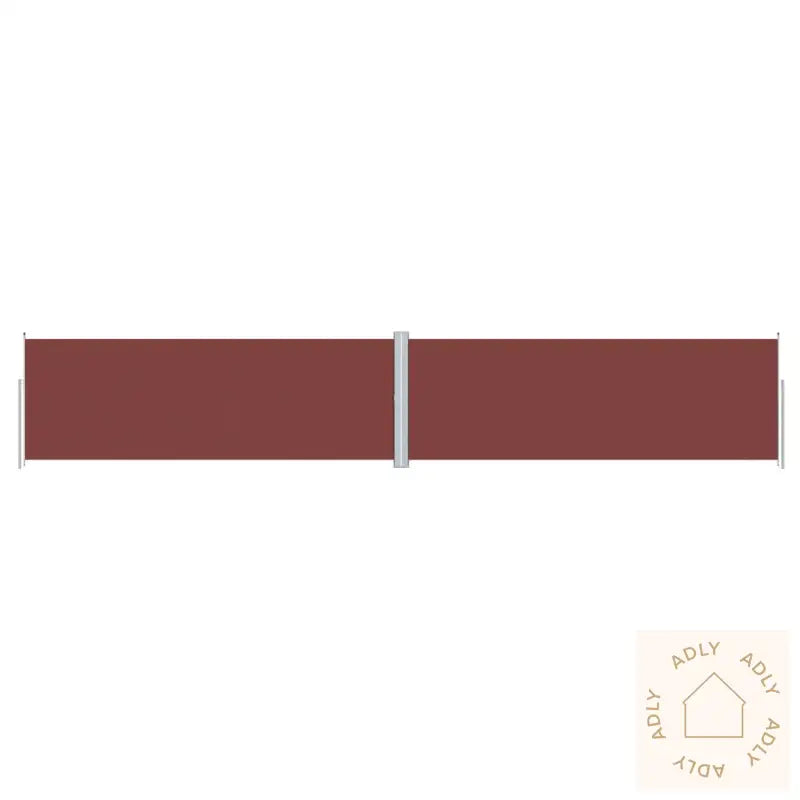 Uttrekkbar Sidemarkise 180X1000 Cm Brun