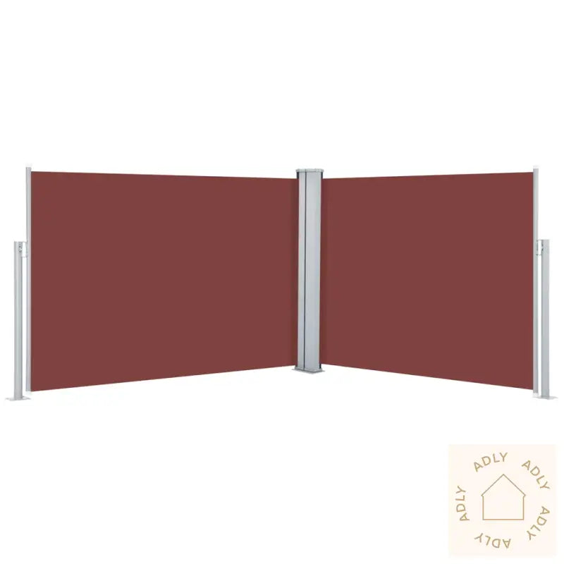 Uttrekkbar Sidemarkise 100X1000 Cm Brun