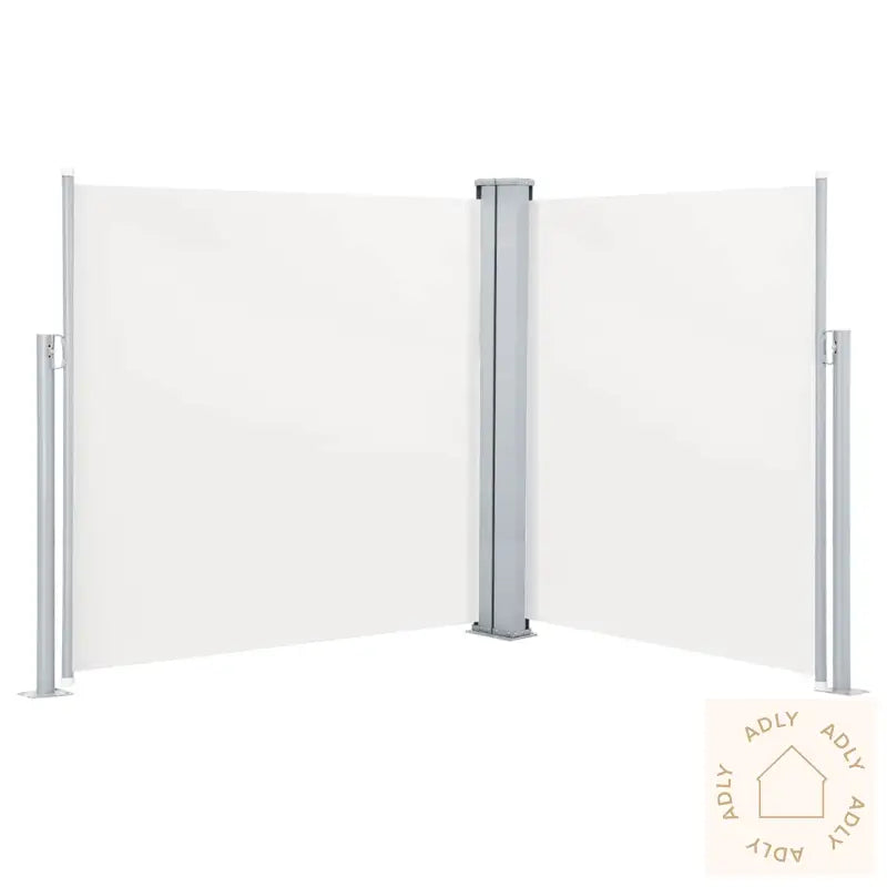 Uttrekkbar Sidemarkise 140X600 Cm Kremhvit