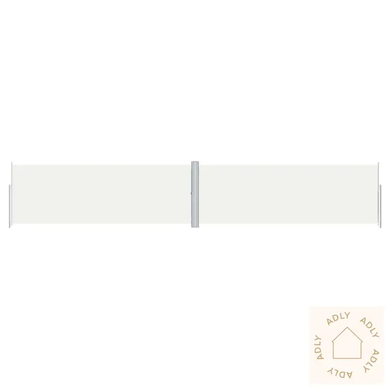 Uttrekkbar Sidemarkise 180X1000 Cm Kremhvit