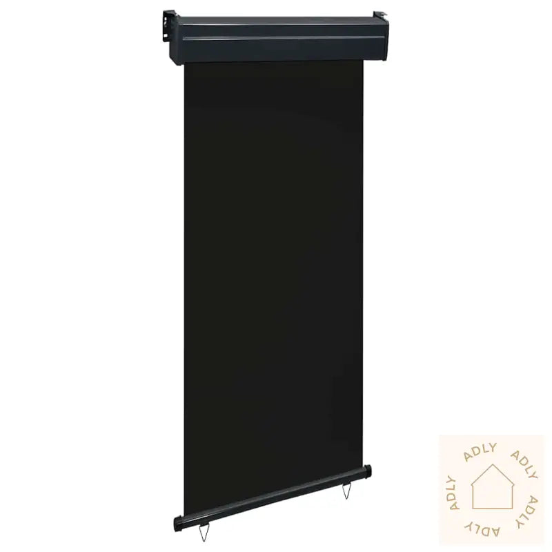 Sidemarkise For Balkong 100X250 Cm Svart