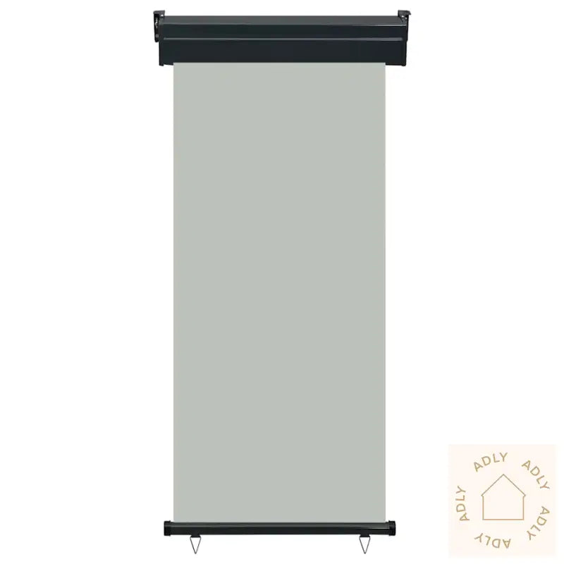 Sidemarkise For Balkong 80X250 Cm Grå