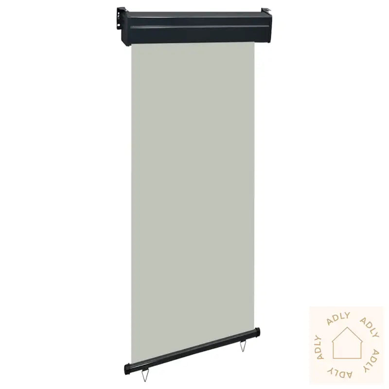 Sidemarkise For Balkong 80X250 Cm Grå