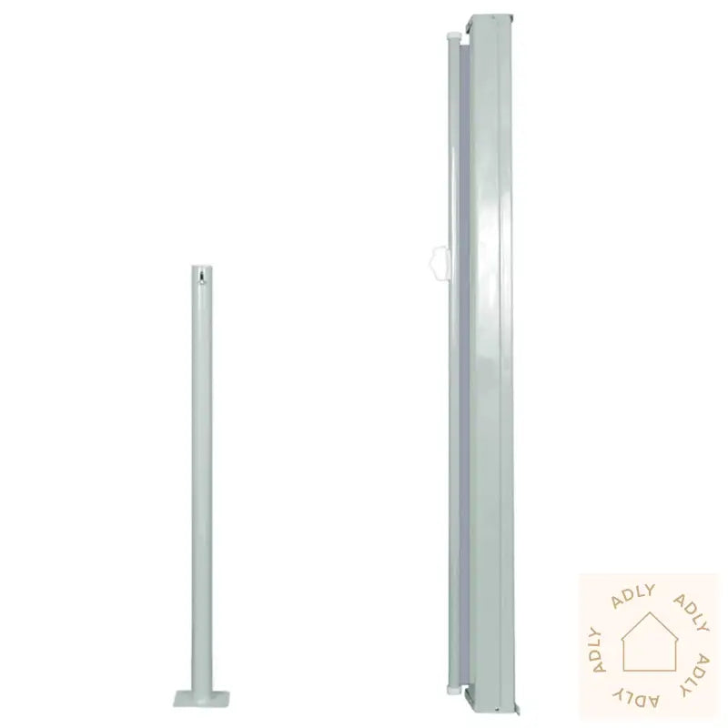 Uttrekkbar Sidemarkise 120 X 300 Cm Grå