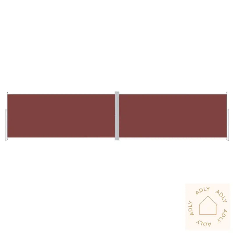 Uttrekkbar Sidemarkise 220X1000 Cm Brun