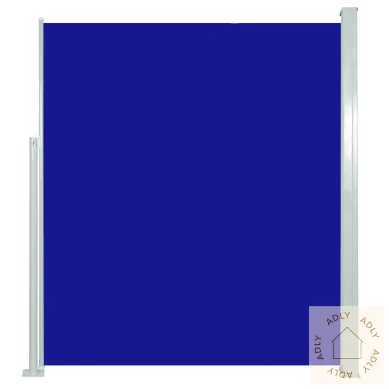 Uttrekkbar Sidemarkise 160 X 500 Cm Blå