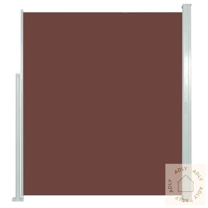 Uttrekkbar Sidemarkise 160 X 500 Cm Brun