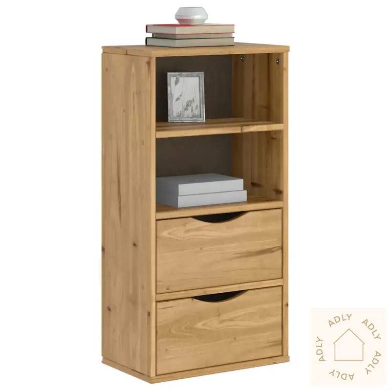 Sideskap Med Skuffer Odda 40X24X79 Cm Heltre Furu