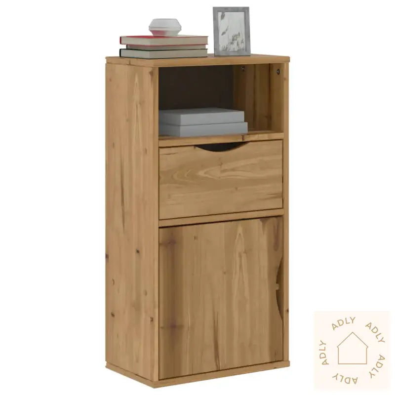 Sideskap Med Skuff Odda 40X24X79 Cm Heltre Furu