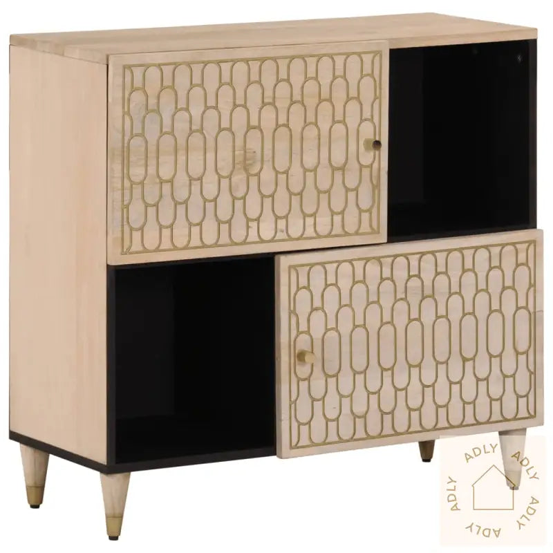 Sideskap 80X33X75 Cm Heltre Mango