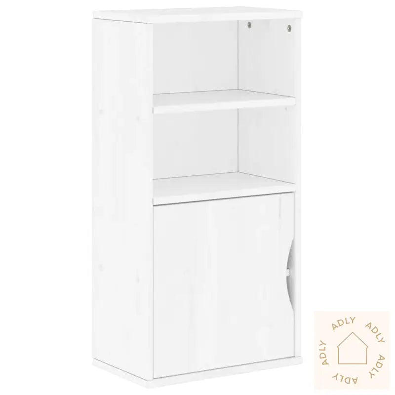 Sideskap Odda Hvit 40X24X79 Cm Heltre Furu