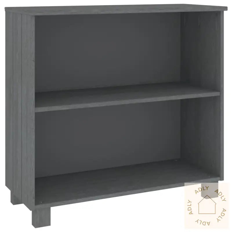 Skjenk Hamar Mørkegrå 85X35X80 Cm Heltre Furu