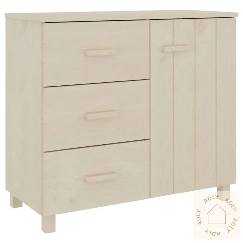 Skjenk Hamar Honningbrun 90X40X80 Cm Heltre Furu