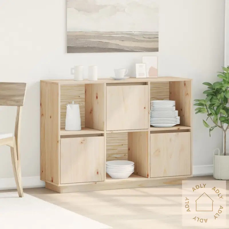 Skjenk 110,5X35X80 Cm Heltre Furu