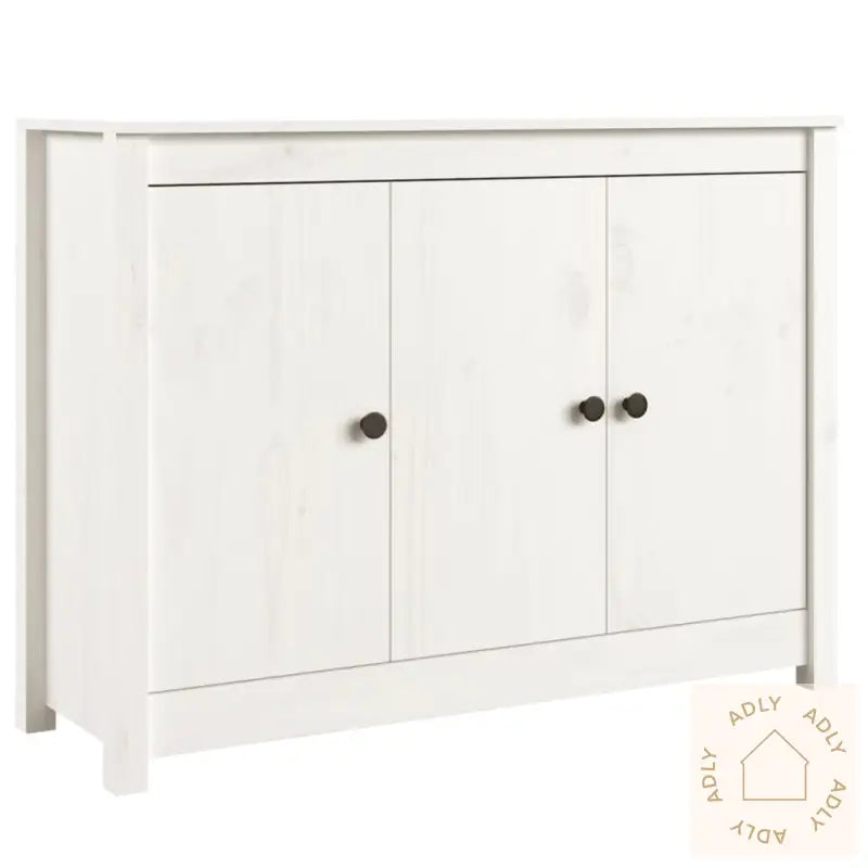 Skjenk Hvit 100X35X74 Cm Heltre Furu