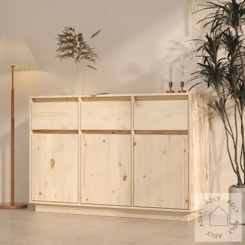 Skjenk 110X34X75 Cm Heltre Furu