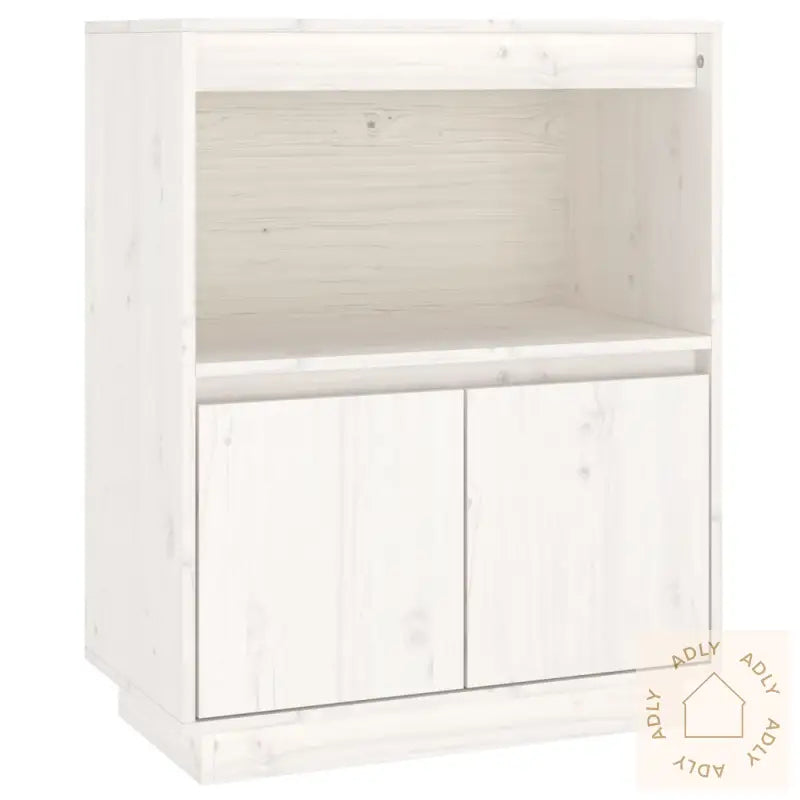Skjenk Hvit 60X34X75 Cm Heltre Furu