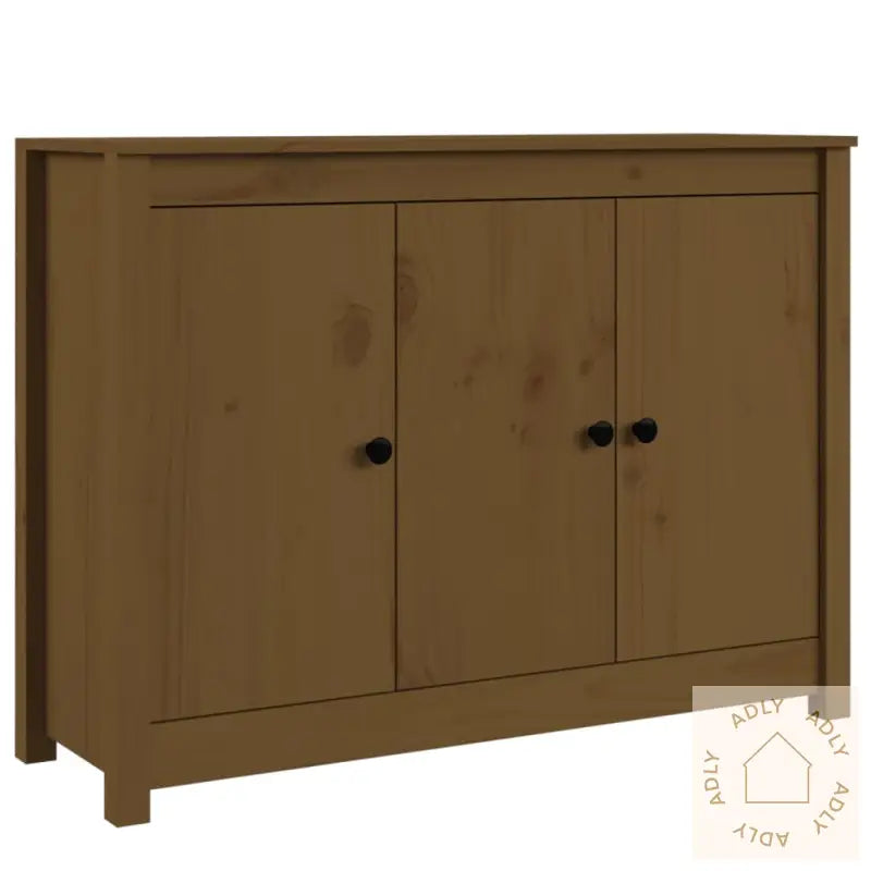 Skjenk Honningbrun 100X35X74 Cm Heltre Furu