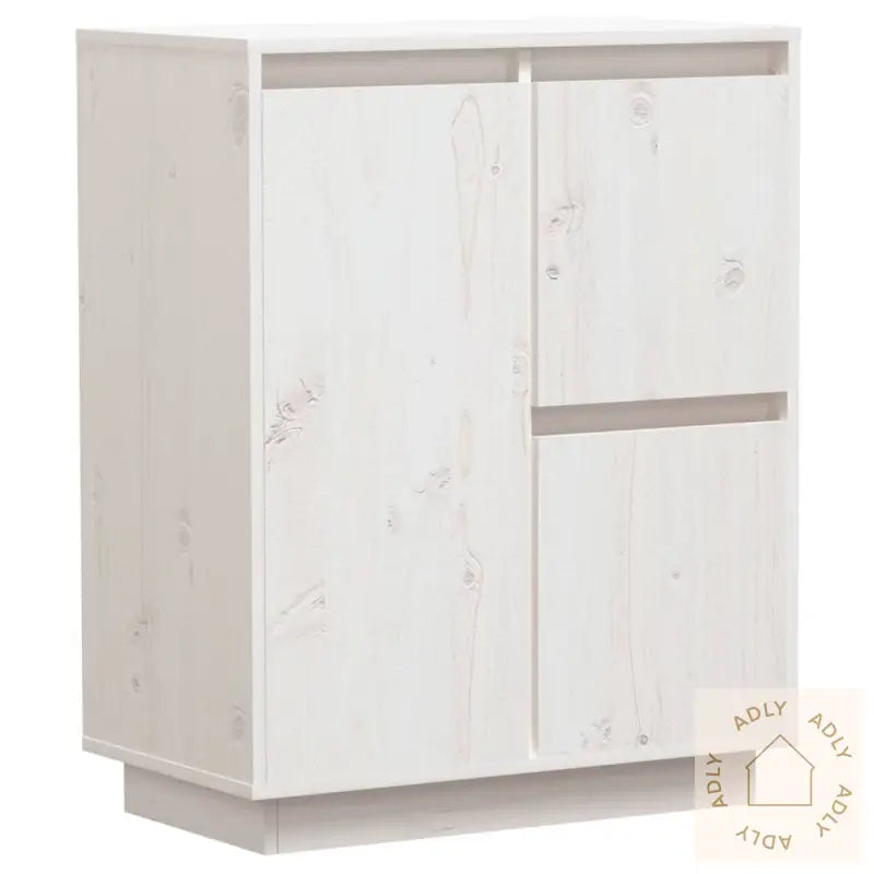 Skjenk Hvit 60X34X75 Cm Heltre Furu