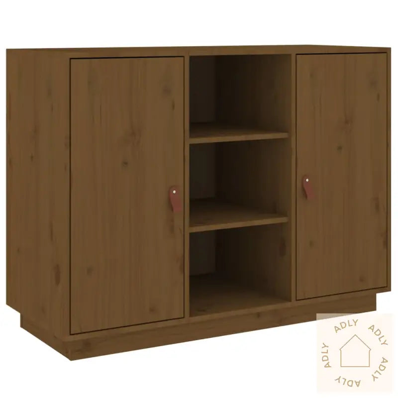 Skjenk Honningbrun 100X40X75 Cm Heltre Furu