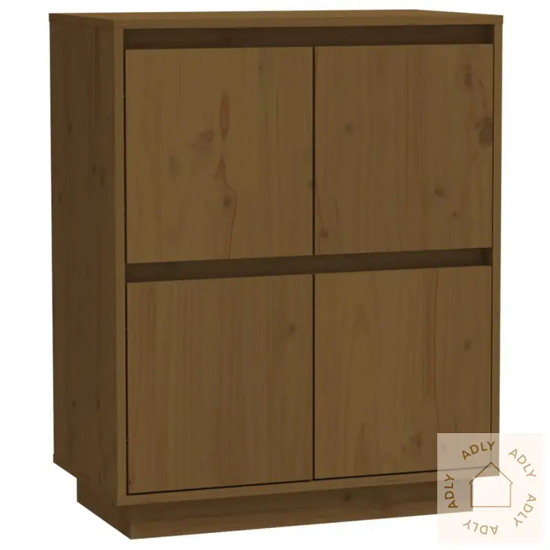 Skjenk Honningbrun 60X34X75 Cm Heltre Furu