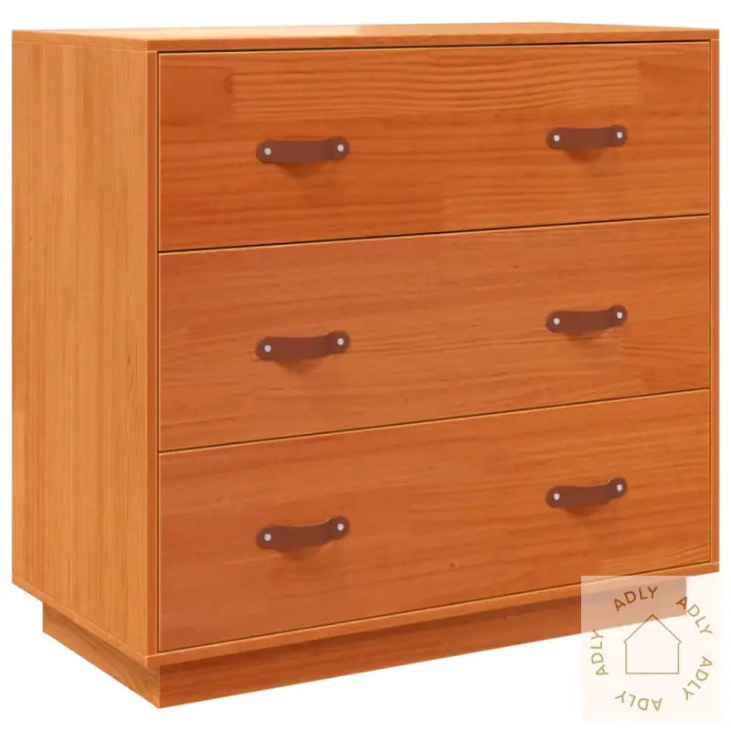 Skjenk Voksbrun 80X40X75 Cm Heltre Furu