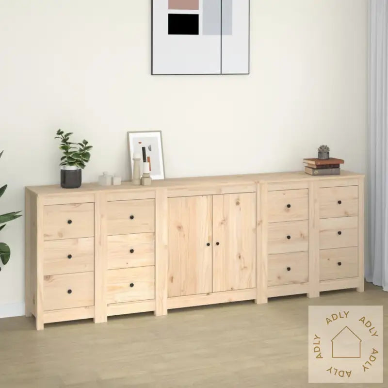 Skjenk 230X35X80 Cm Heltre Furu