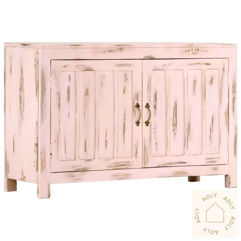 Skjenk Lyserosa 110X35X70 Cm Heltre Mango