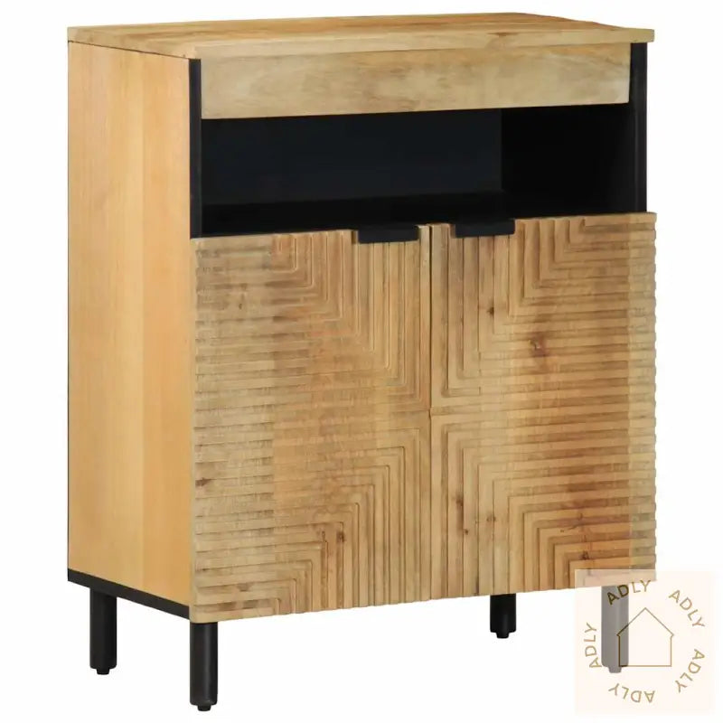 Skjenk Brun 60X33X75 Cm Heltre Mango