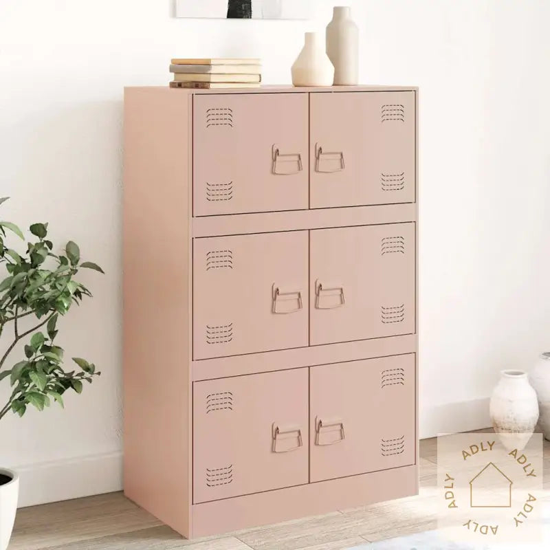 Skjenk Rosa 67X39X107 Cm Stål