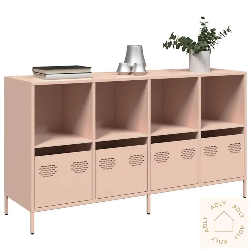 Skjenk Rosa 135X39X73,5 Cm Kaldvalset Stål