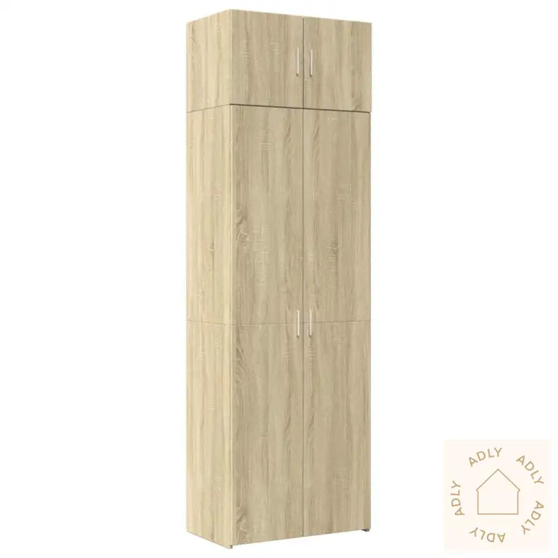 Oppbevaringsskap Sonoma Eik 70X42,5X225 Cm Konstruert Tre