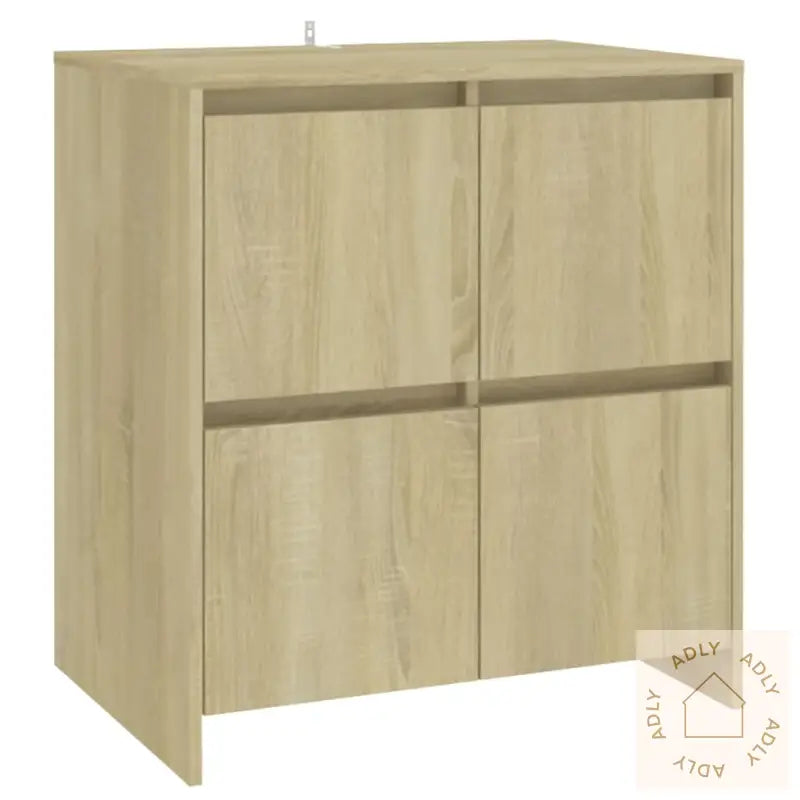 Skjenk Sonoma Eik 70X41X75 Cm Konstruert Tre
