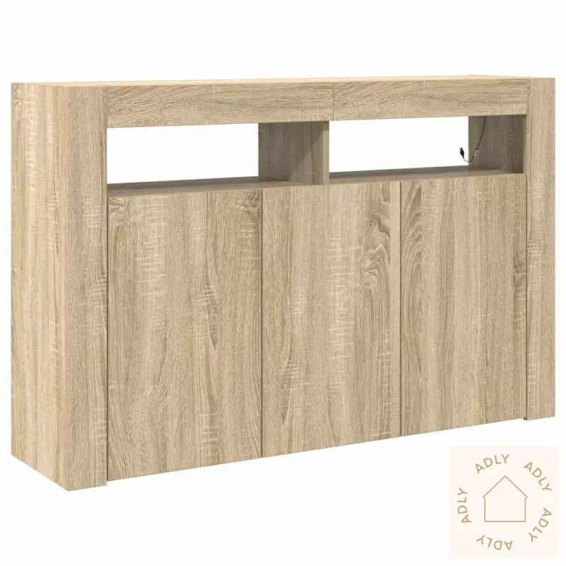 Skap Sonoma Eik Konstruert Tre 116 X 30 X 75 Cm Skap