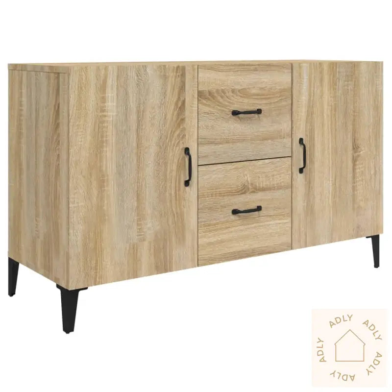 Skjenk Sonoma Eik 100X36X60 Cm Konstruert Tre