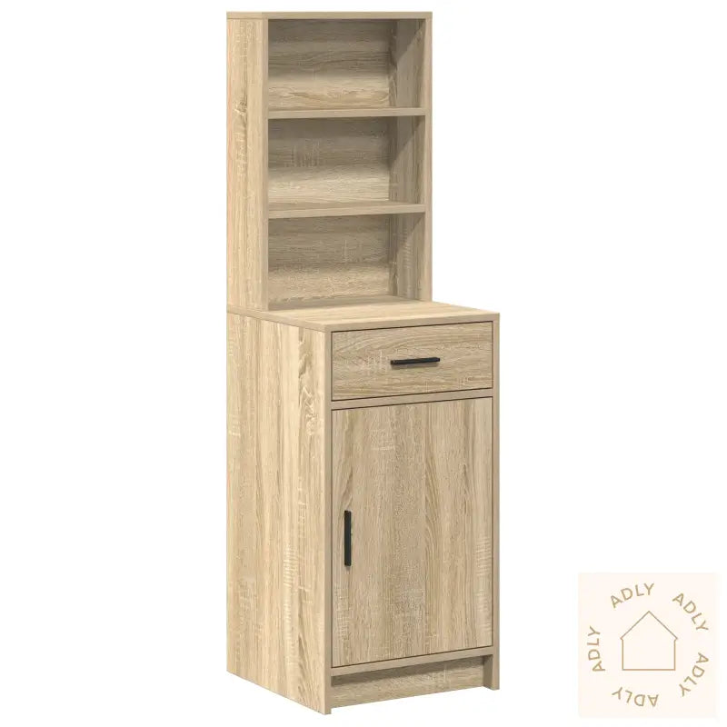 Høyt Skap Sonoma Eik 40X41X135 Cm Konstruert Tre