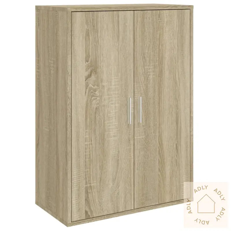 Skjenk Sonoma Eik 60X31X84 Cm Konstruert Tre