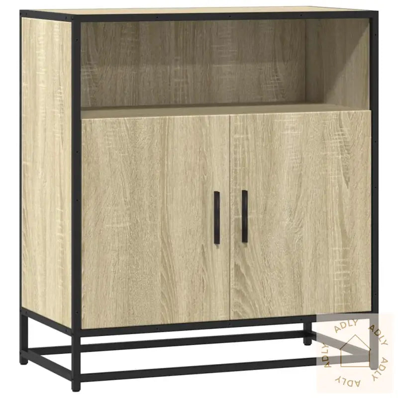 Skjenk Sonoma Eik 68X35X76 Cm Konstruert Tre