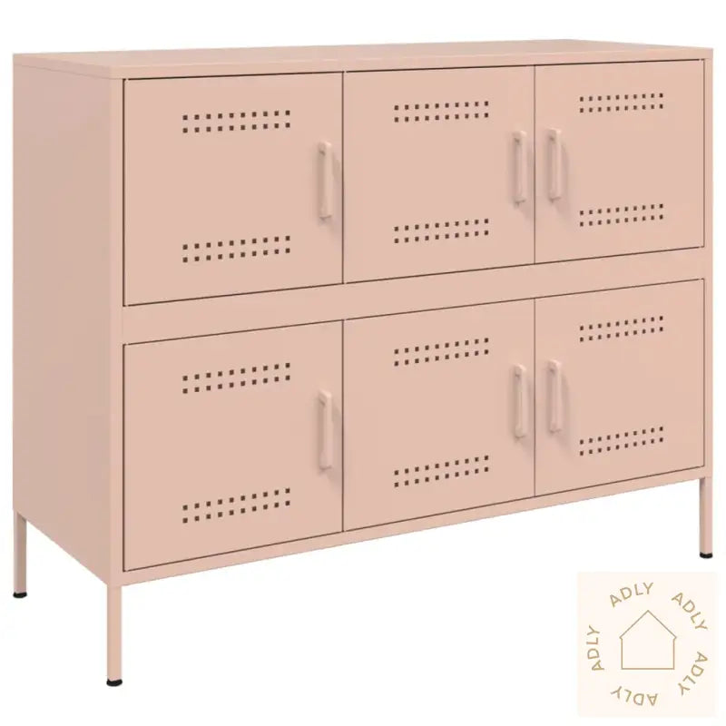 Skjenker Rosa 100,5X39X79 Cm Stål