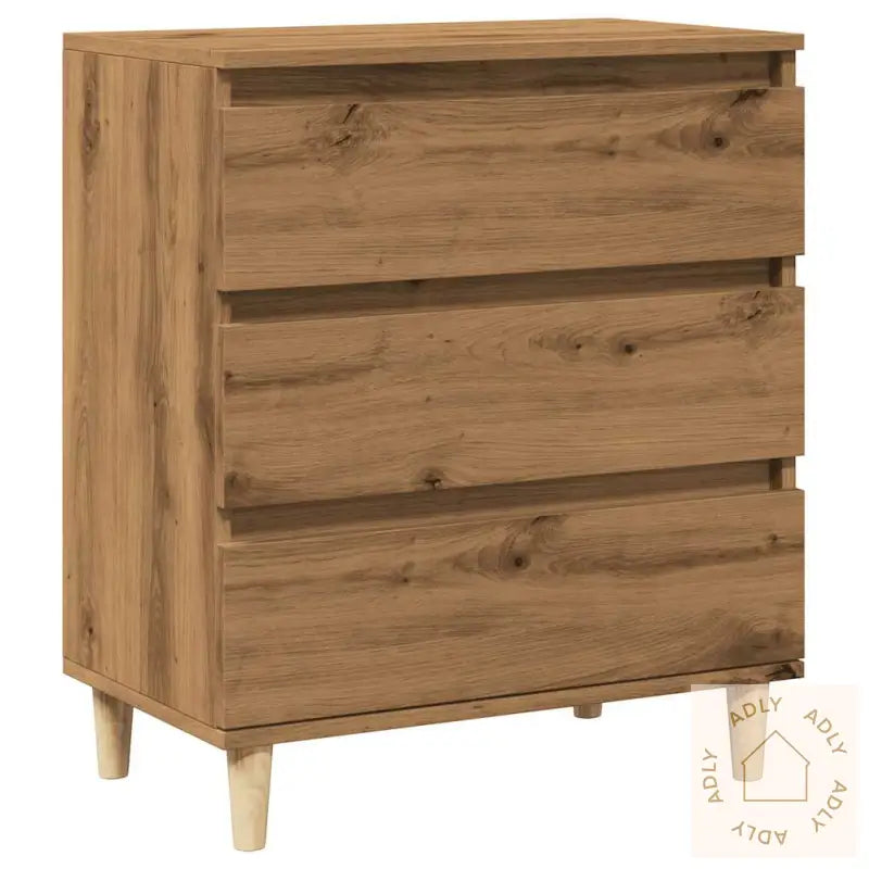 Skjenk Artisan Eik 60X35X70 Cm Konstruert Tre