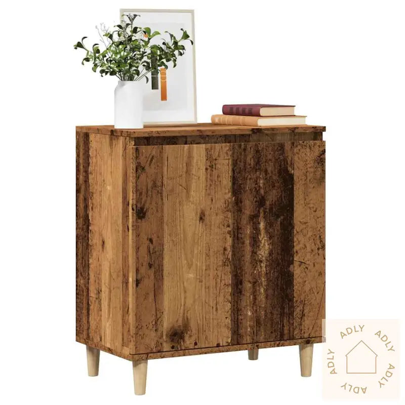 Skjenk Gammelt Tre 60X35X70 Cm Konstruert Tre