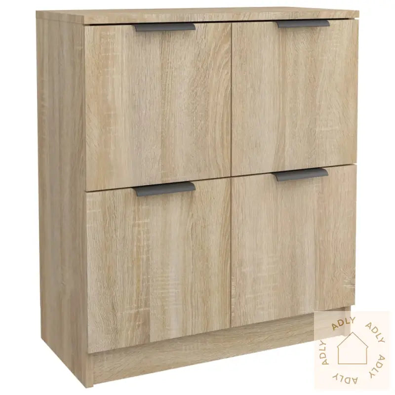 Skjenk Sonoma Eik 60X30X70 Cm Konstruert Tre